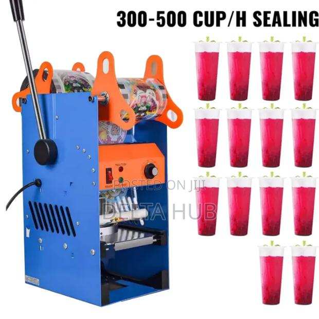Plastic Paper Sealer for 300-500 Cups Per Hour - main view