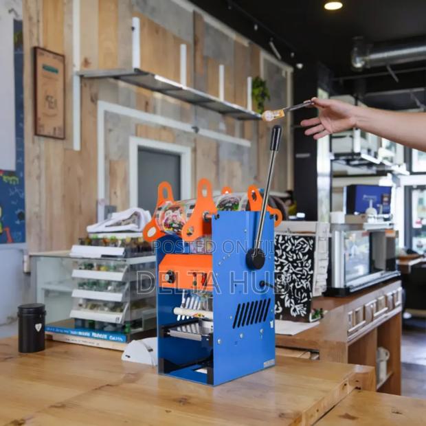 Efficient Commercial Boba Cup Sealer Machine - main view