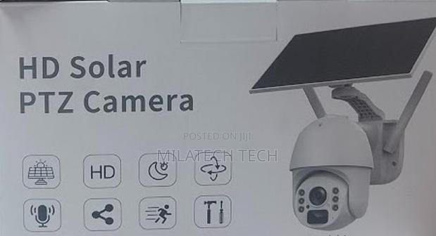 (4g) 5mp Sim Card Solar PTZ Outdoor Camera.
