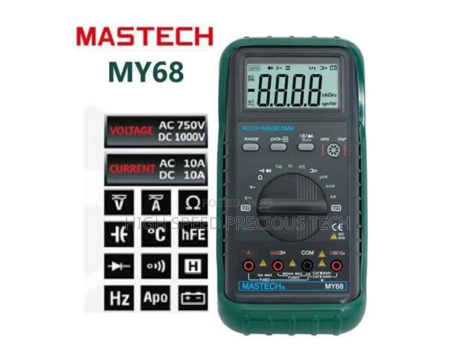 Mastech My68 Digital Multimeter