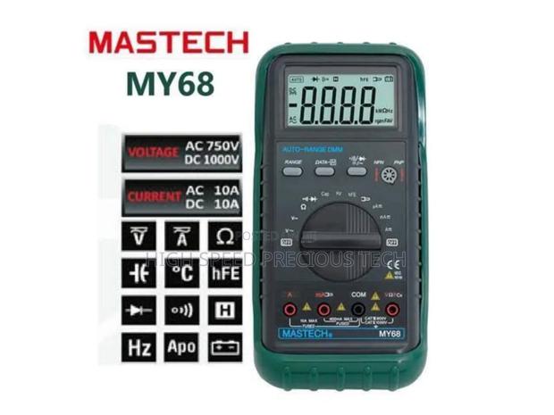Mastech My68 Digital Multimeter - main view