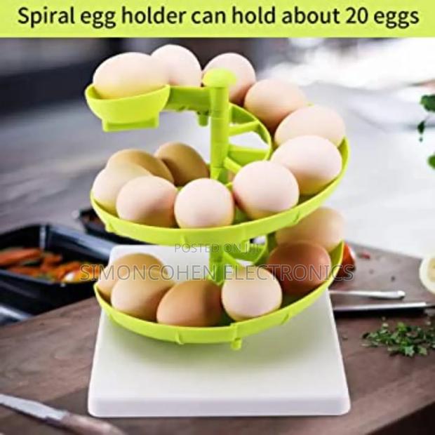 Sliding Spiral Egg Holder - main view