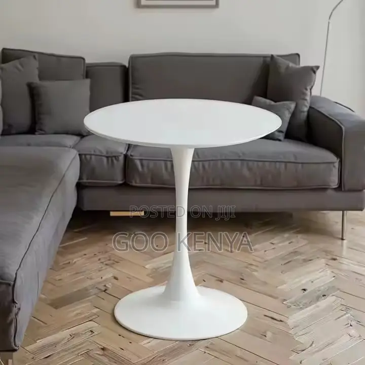 Dining Table; Round Side Dining Convertible Table