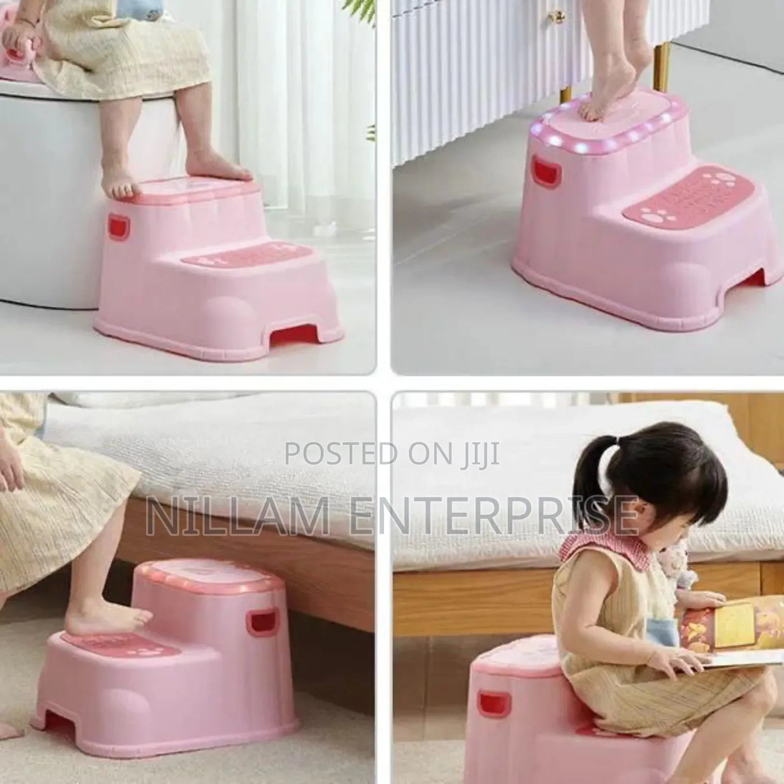 *Cute Multi Purpose Stepping Stool With Thickened