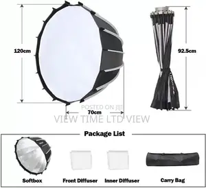 Triopo Kp2 120cm Deep Parabolic Softbox