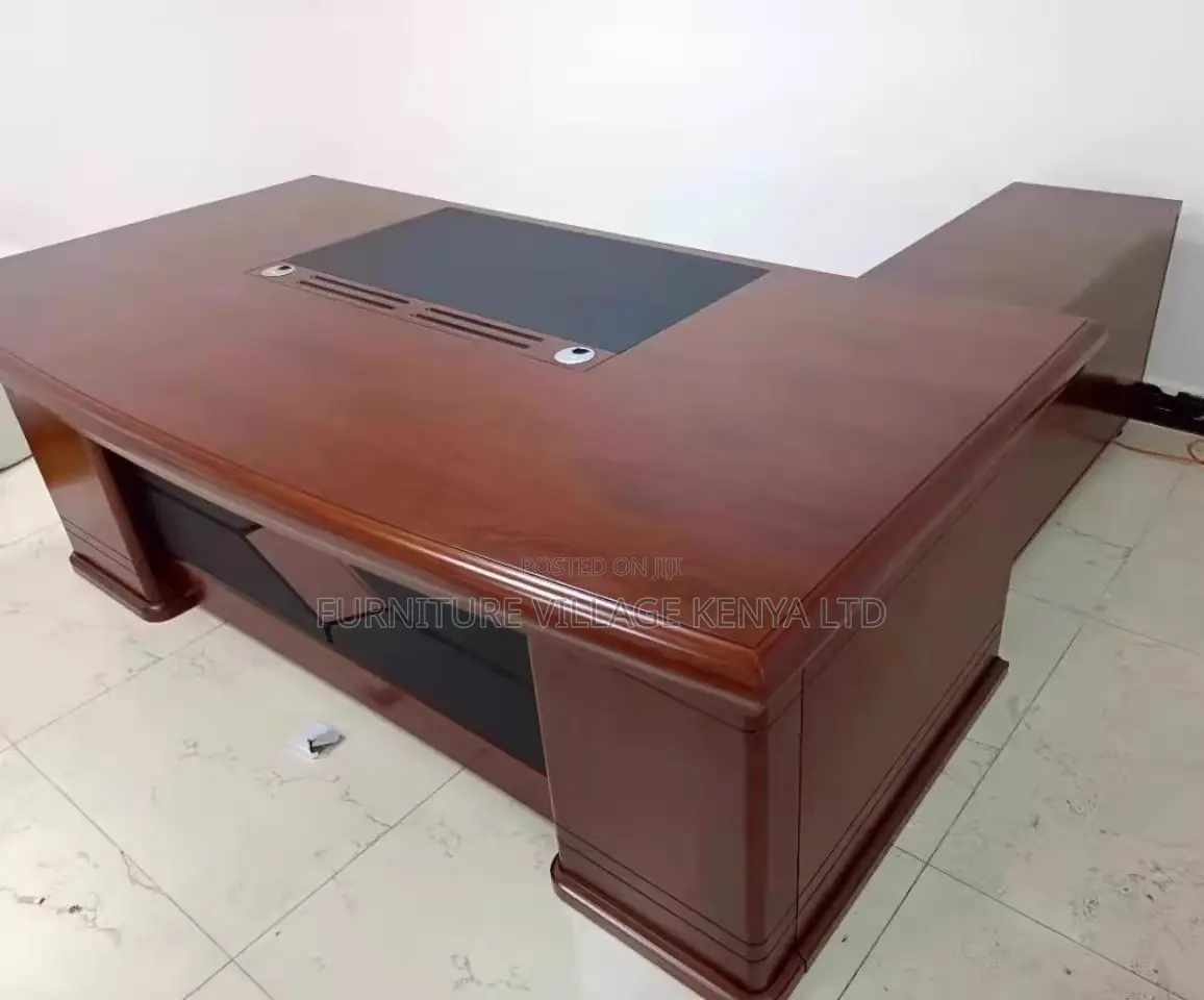 Office Desk: 180cm Executive Desk – Solid Veneer Surface