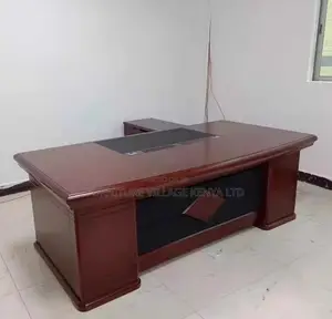 Office Desk: 180cm Executive Desk – Solid Veneer Surface