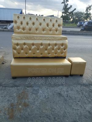 2 Seater Pedicure Seat Gold in Colour