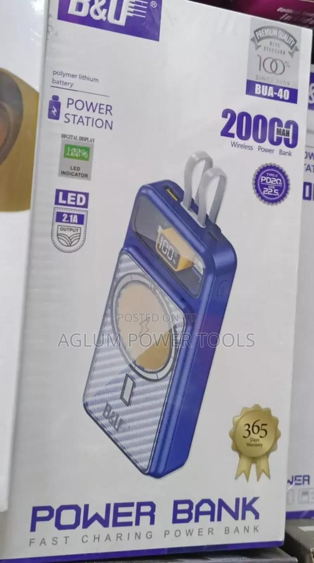 Wireless Charging Power Bank 20000mah - main view