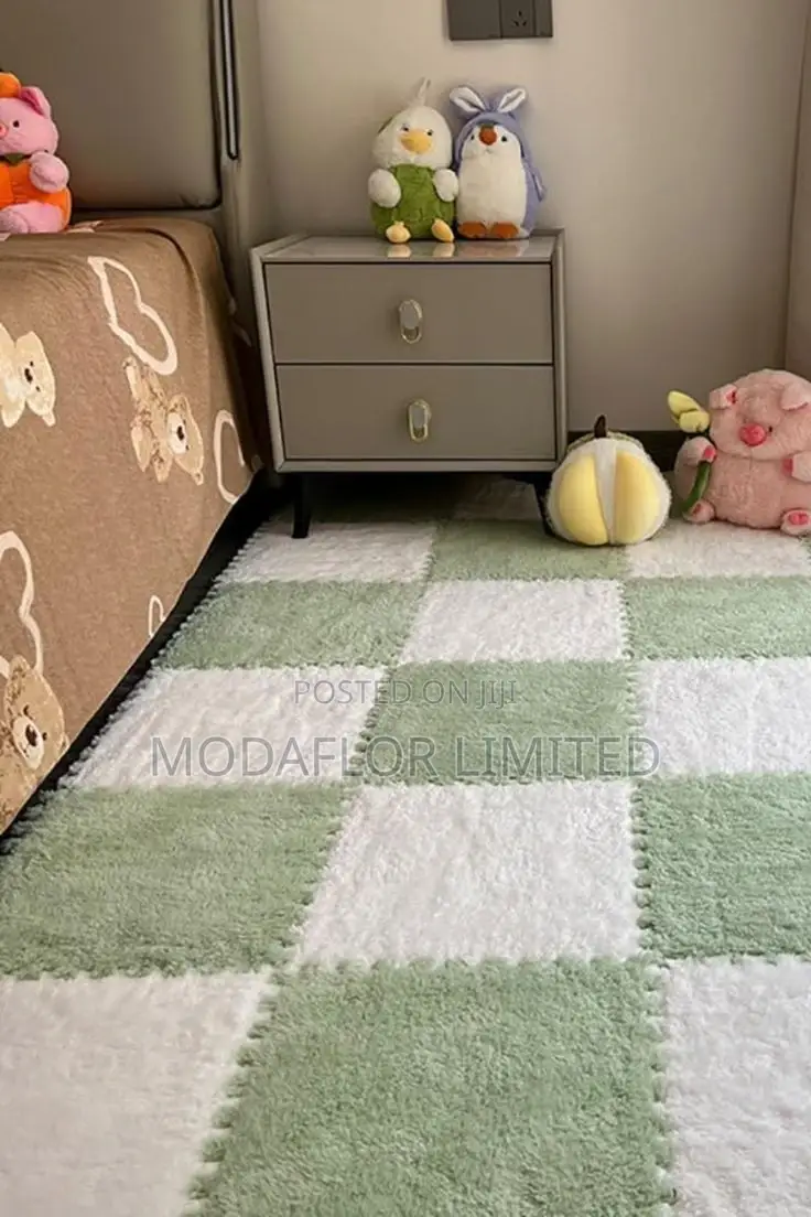 Get Comfy. Stay Stylish Plush Interlocking Mats