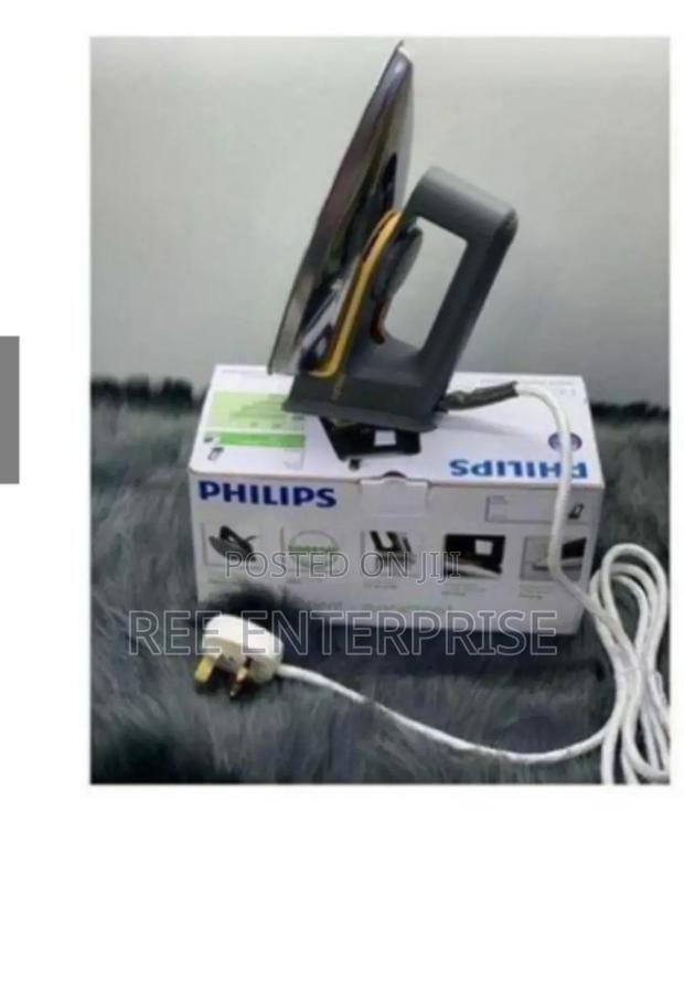 Button Groove Original Phillips Dry Iron Box