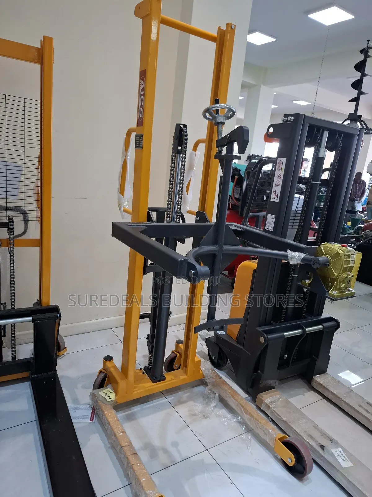 Hydraulic Drum Stacker Rotator