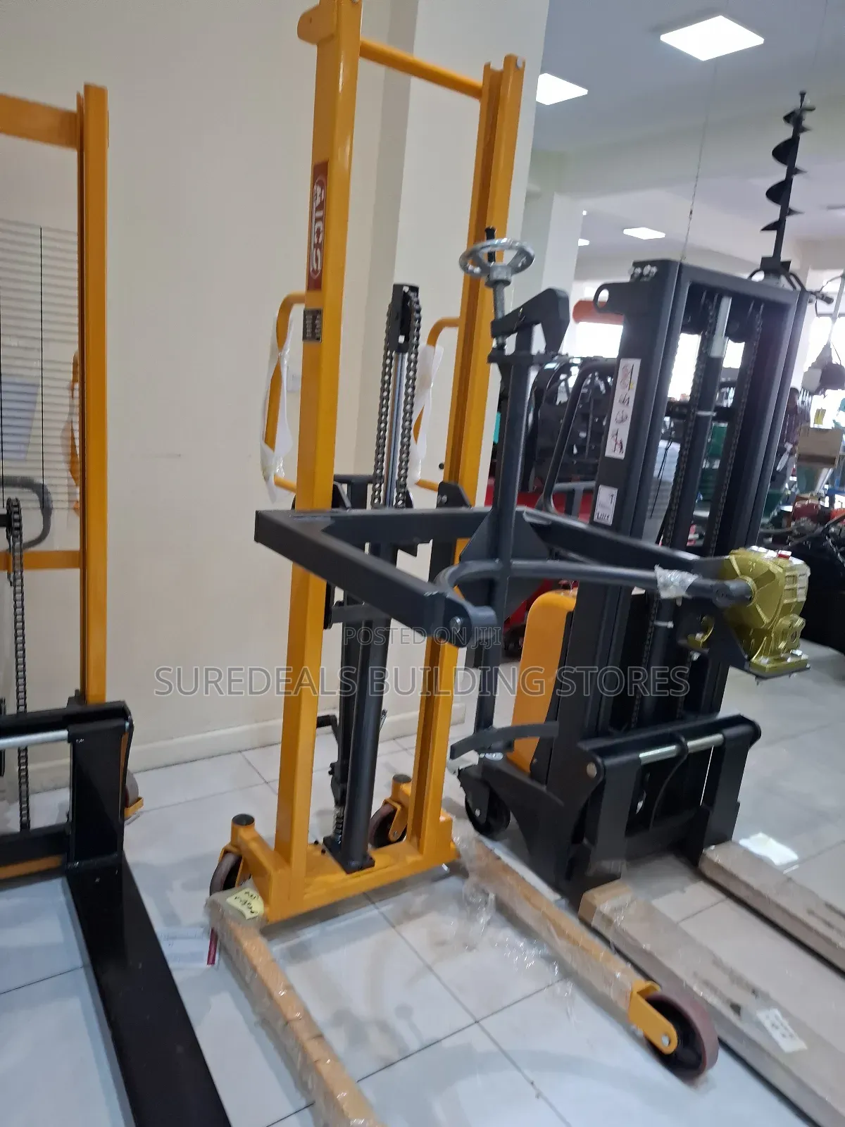 Hydraulic Drum Stacker Rotator