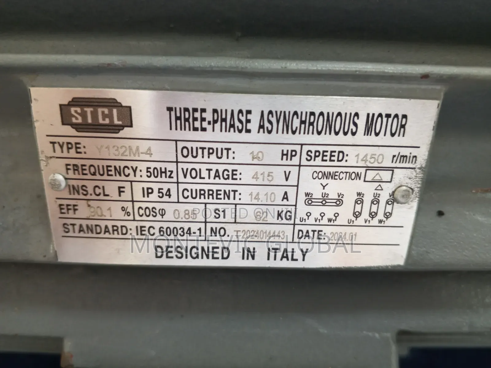 STCL 3phase Motor 10hp