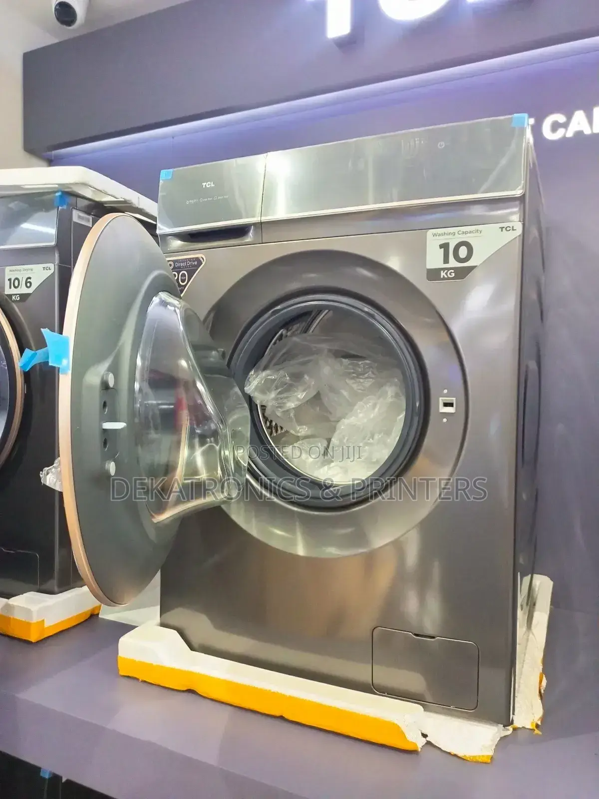TCL 10kg Front Load Washing Machine P210flg