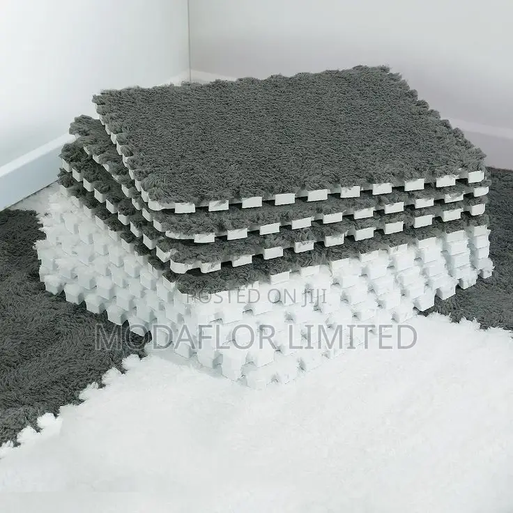 Colorful. Cushy. Customizable! Plush Interlocking Mats