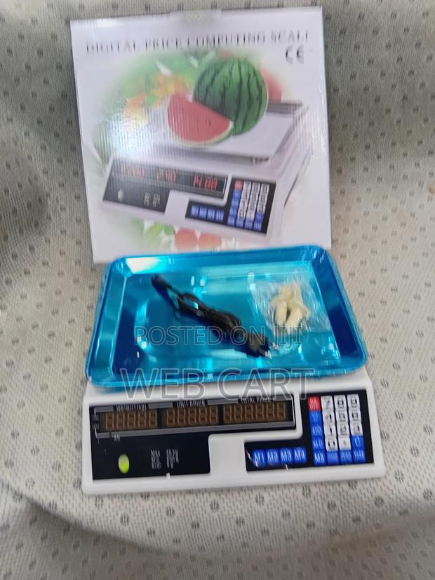 Digital Acs 40kg Armless Computing Scale - main view