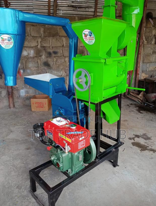 Heavy Duty Grade 1 Flour Posho Mill With Diesel Engine