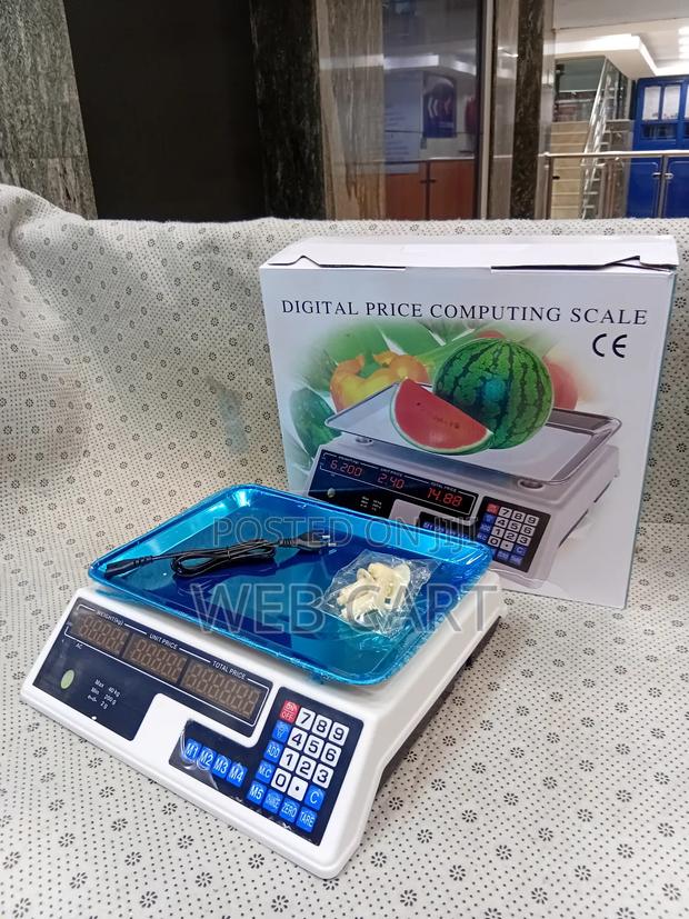 Armless Digital Computing Scale Acs 40kg
-Brand New - main view