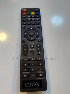 Sayona Tv Remote