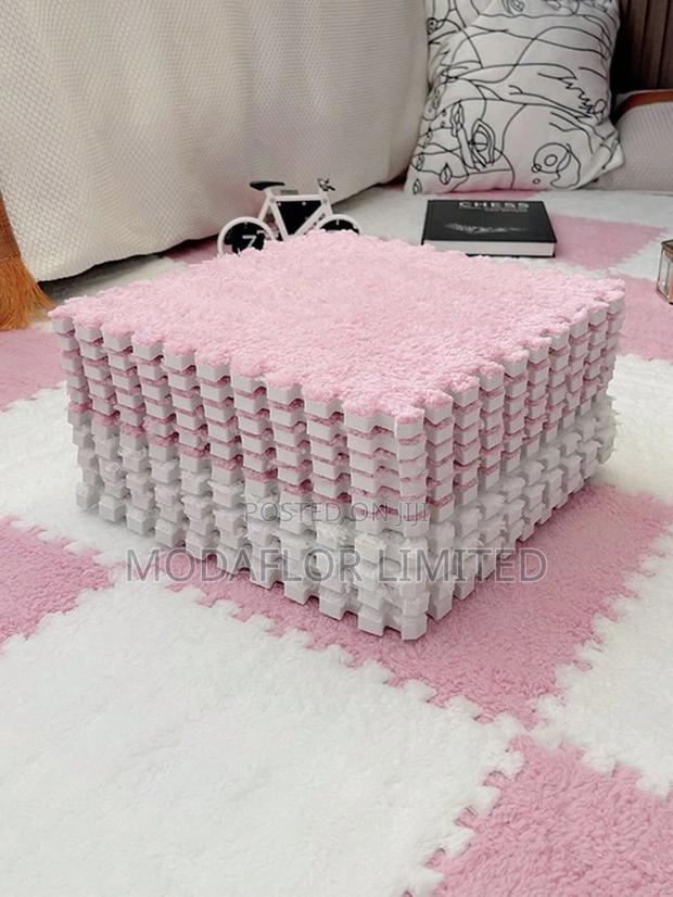 A Gentle Touch for Busy Spaces! Plush Interlocking Mats - main view