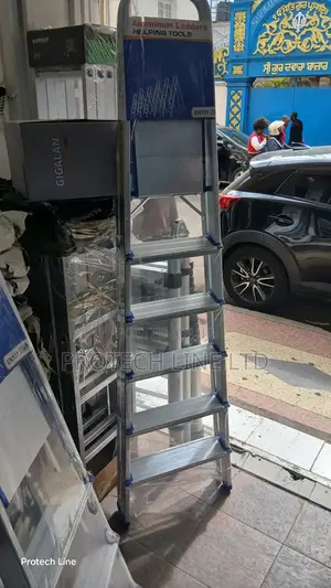 6 Steps Aluminum Foldable Ladder