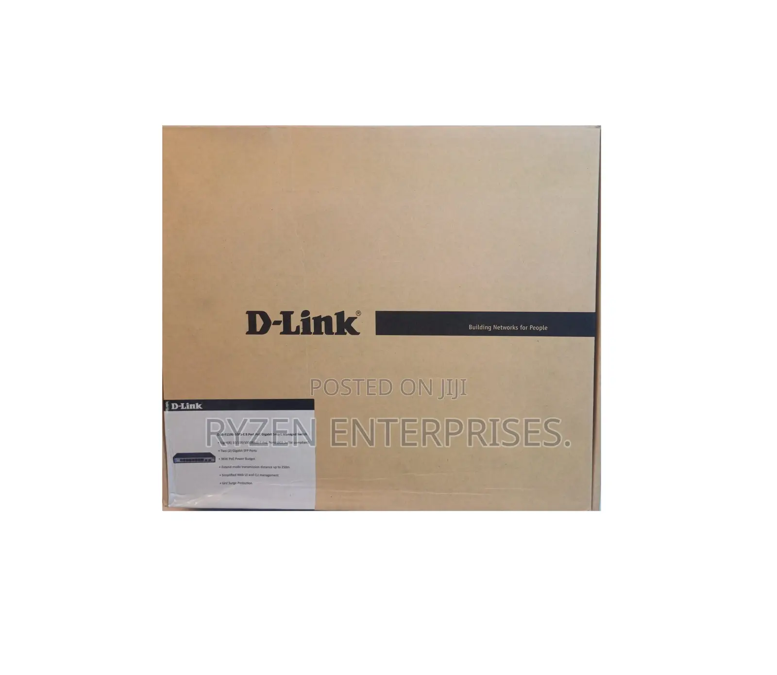 D-link 8 Port Poe Gigabi Smart Switch Dgs-f1100-10 -