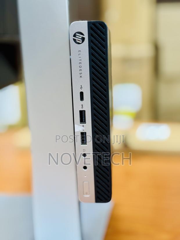 Desktop Computer HP EliteDesk 800 G4 8GB Intel Core I5 SSD 256GB - thumbnail 4