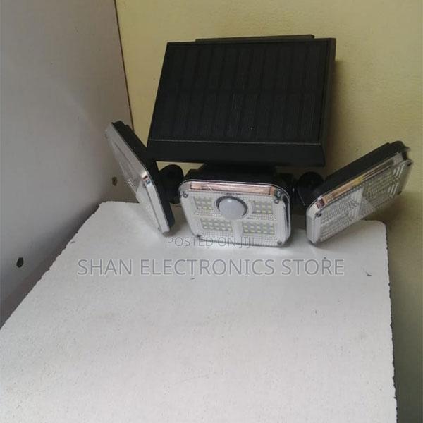 3 Heads Security Lights Solar Powered, 112led Flood Lights - main view