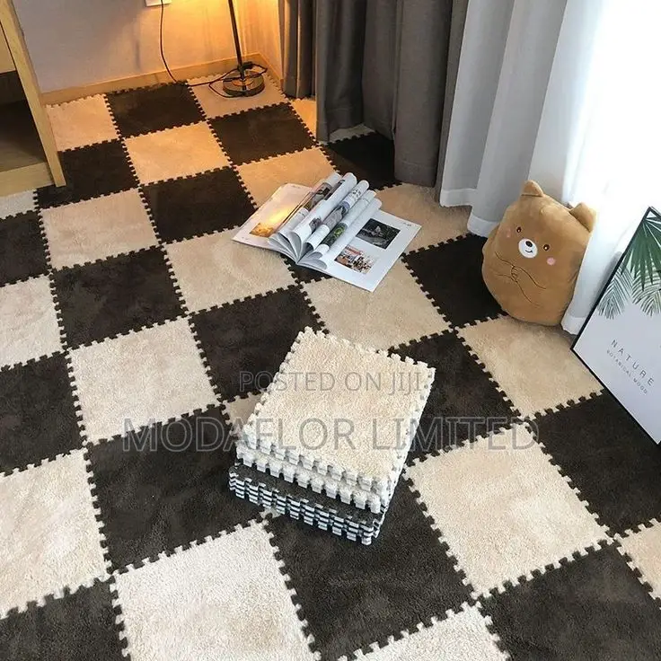 Flooring That Feels Like a Blanket! Plush Interlocking Mats