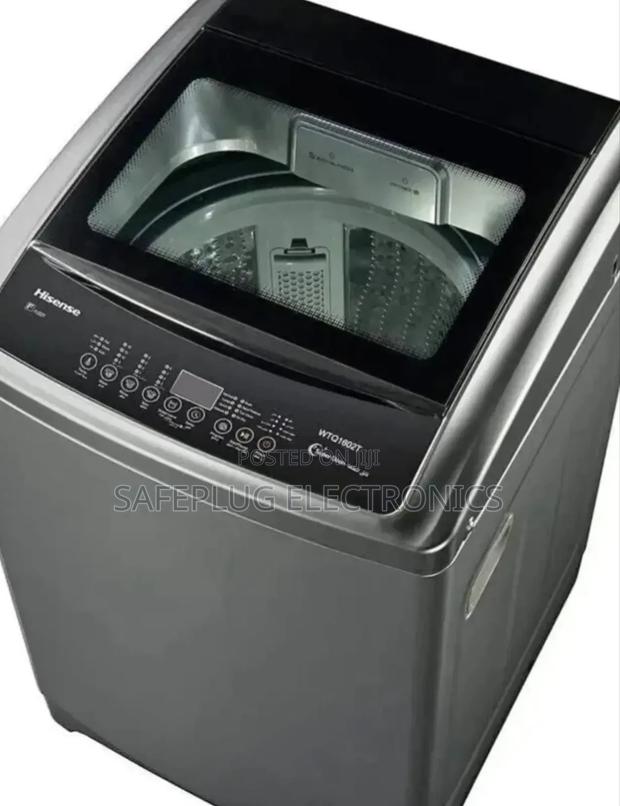 Washing Machine 11kg Hisense(Gray), Top Load Full Automatic