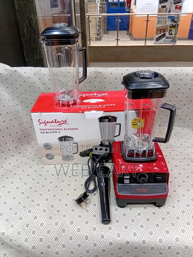 Signature Blender Sg-Bl07pp-2 Brand New