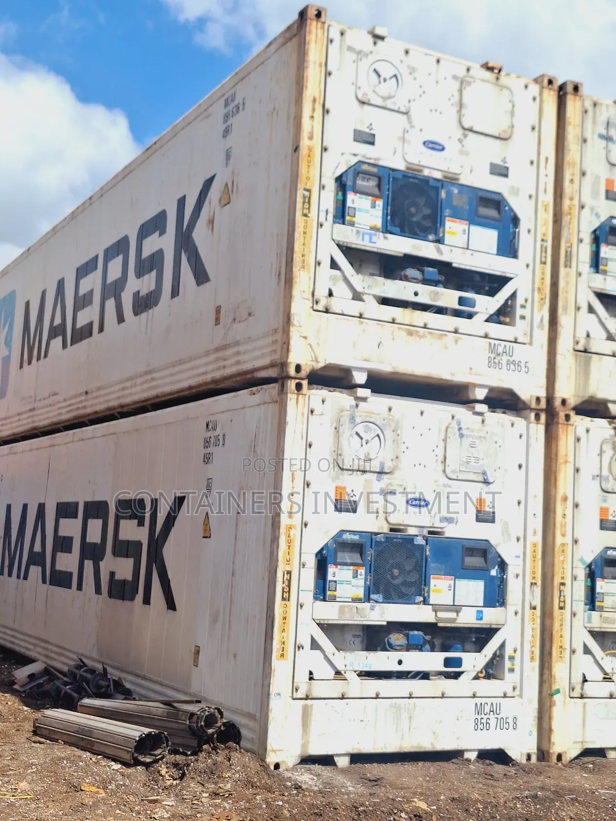 40ft Refrigerated Containers- Ready for Delivery.
