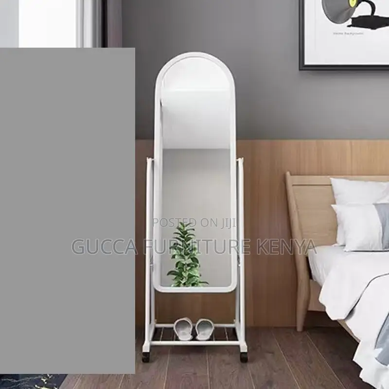 Home Furniture: Modern Movable Simple Dressing Mirror