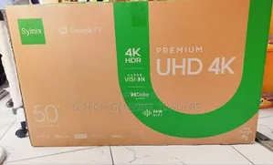 Syinix 50inch Google Tv Smart Premium Uhd Tv
