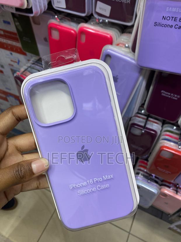 Jetech Liquid Silicone Case for iPhone 16 Pro Max -Purple - thumbnail 3