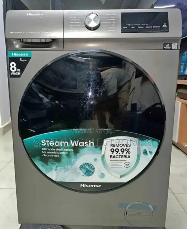 Washing Machine (Hisense) 8/5kd Wash Dry; In Stock