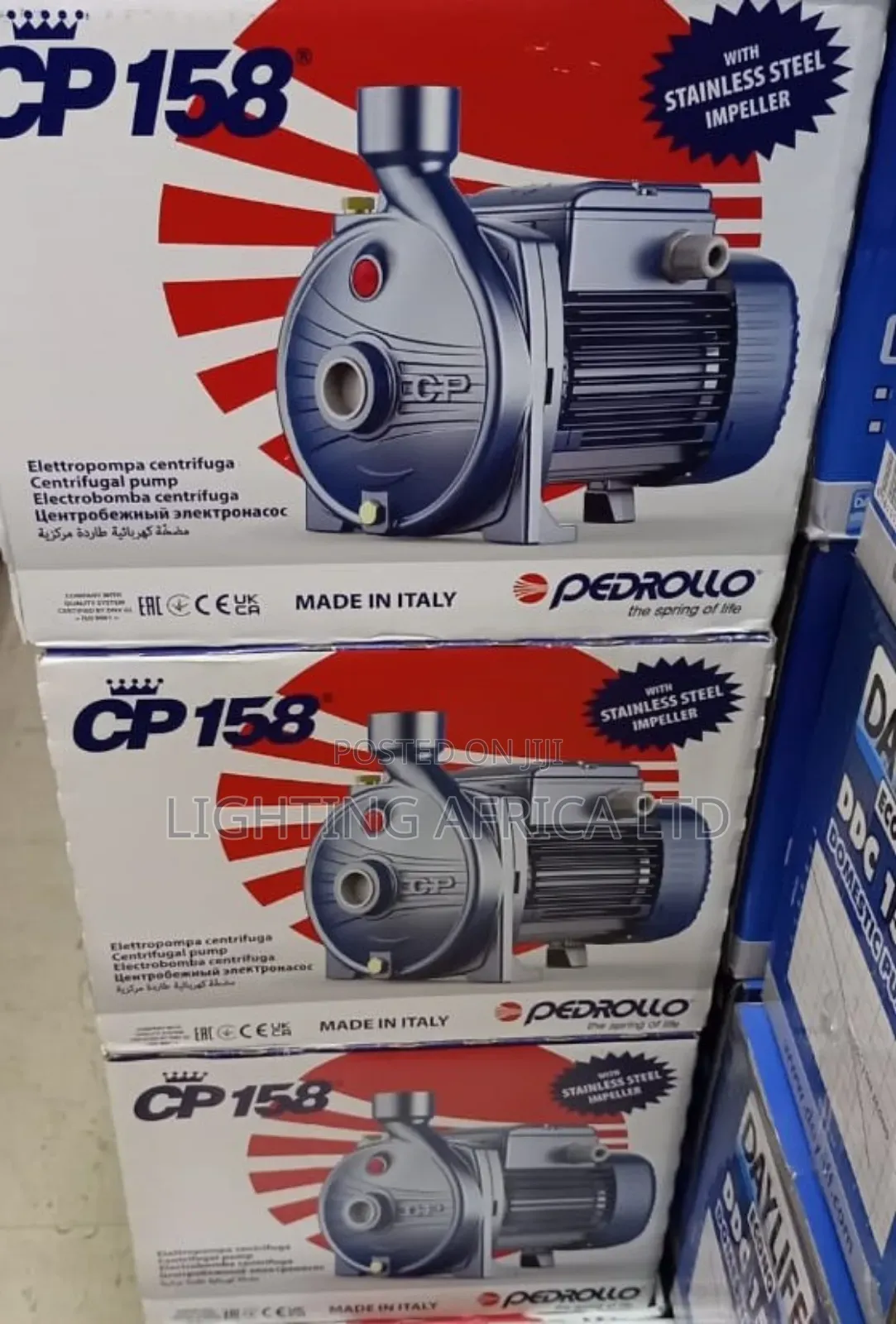Pedrollo Original Cp150 1hp Booster Pump