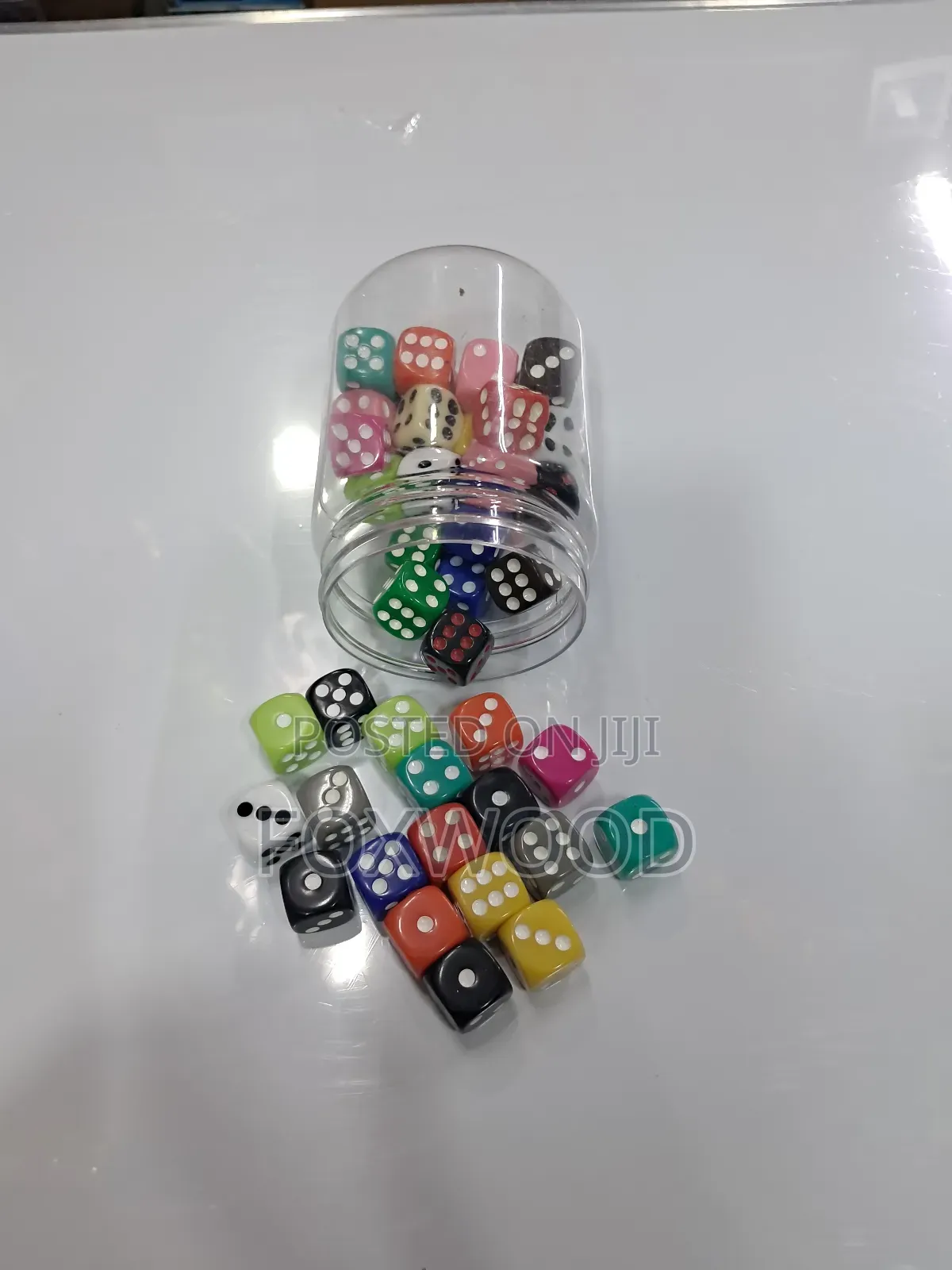 Dice Dot Set Of 48pcs In Jar