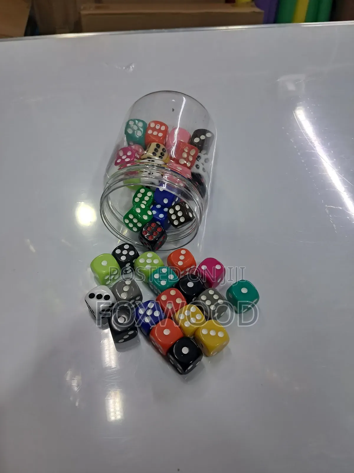 Dice Dot Set Of 48pcs In Jar