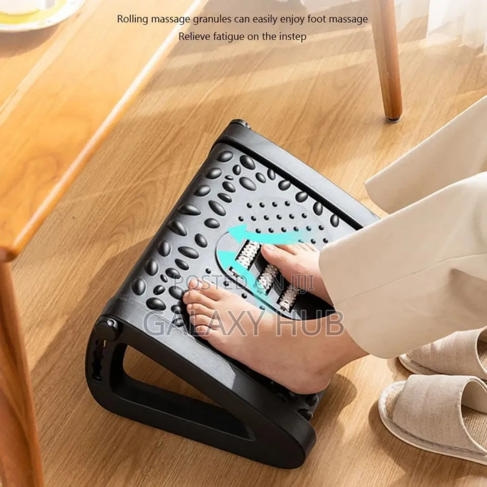 Ergonomic Adjustable Foot Rest/Under Desk Footrest Massage