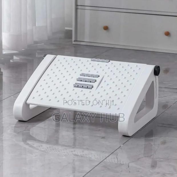 Ergonomic Adjustable Foot Rest/Under Desk Footrest Massage - thumbnail 2