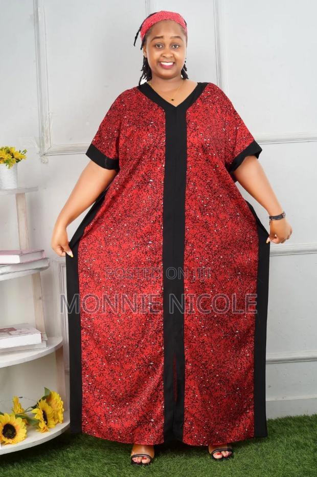 Free Size Maxis/Kaftans/Dera With Scarf 💯 - thumbnail 2