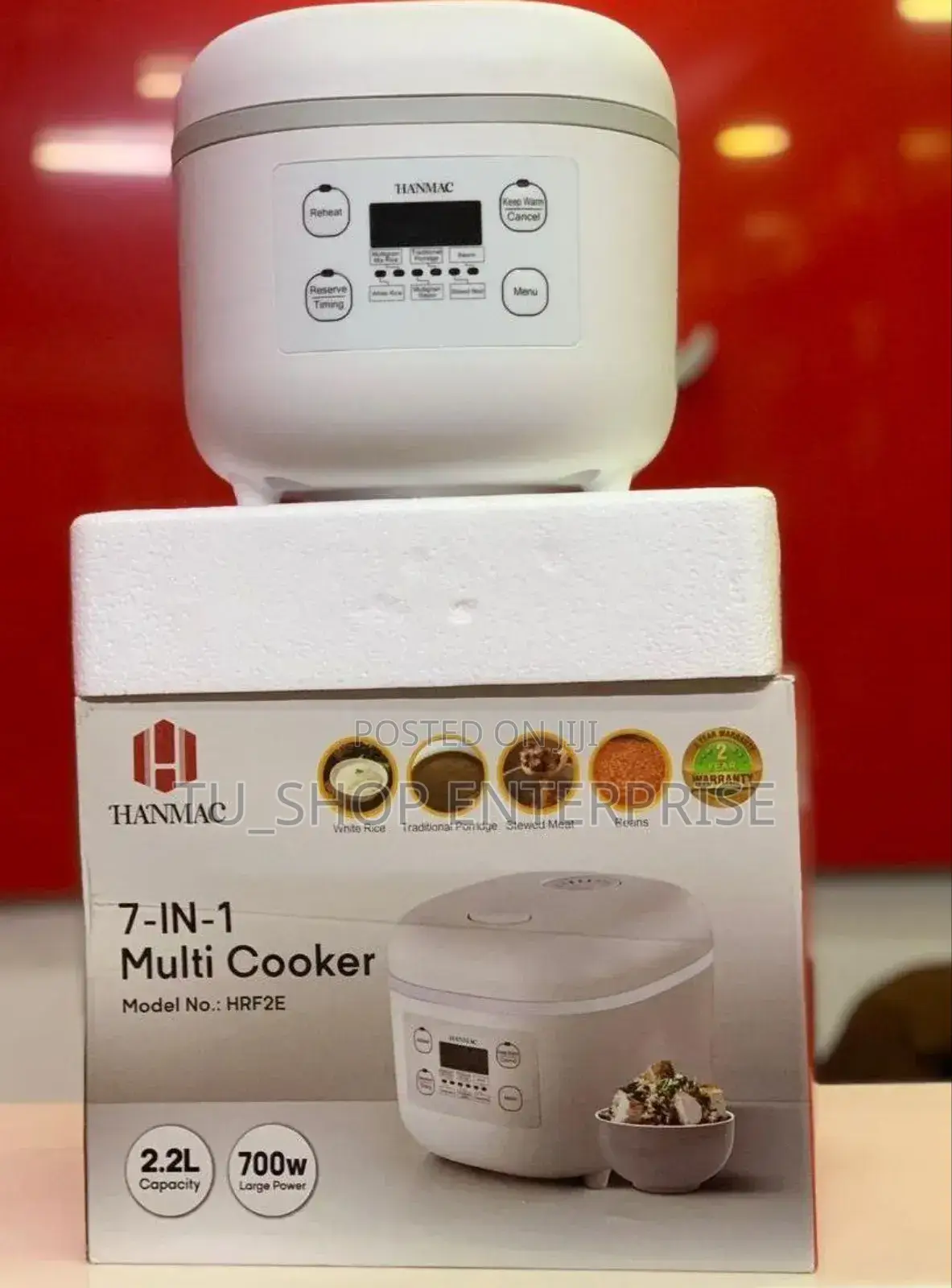 Cooker! Cooker#7 in 1 Hanmac Multi 2.2l