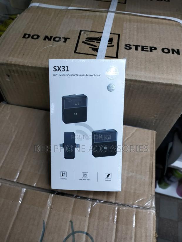 Sx 31 3 in 1 Multi Function Wireless Microphone - main view