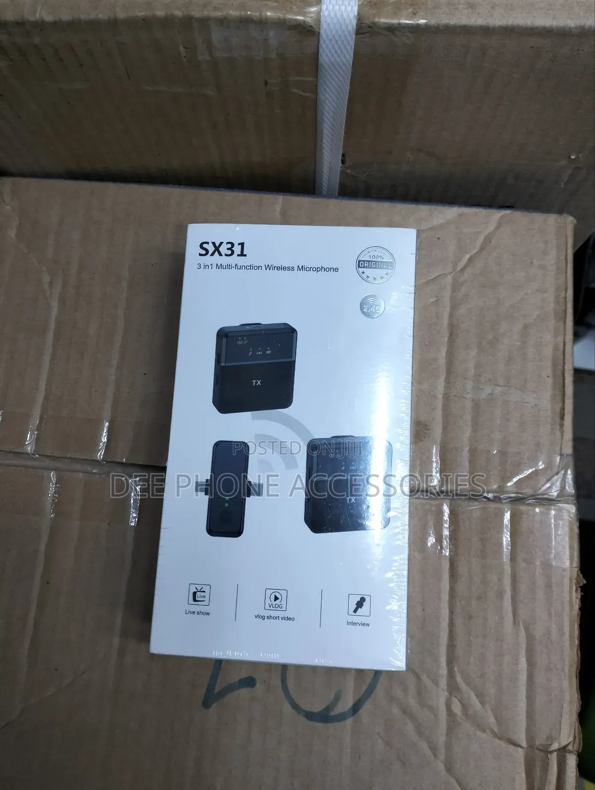 Sx 31 3 in 1 Multi Function Wireless Microphone
