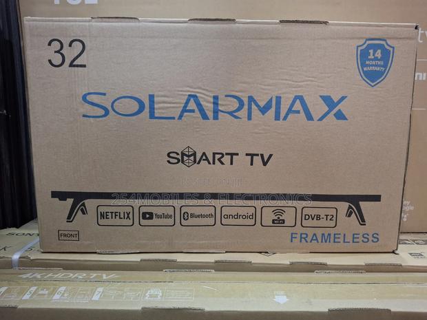 Solarmax 32 Inch Smart Android Tv Frameless With Bluetooth - thumbnail 4