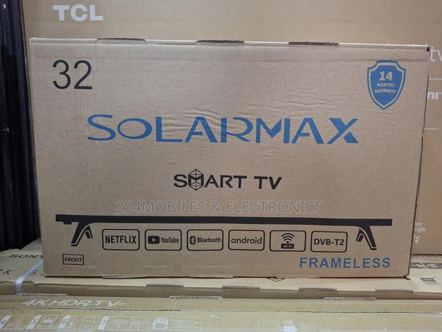 Solarmax 32 Inch Smart Android Tv Frameless With Bluetooth - thumbnail 6