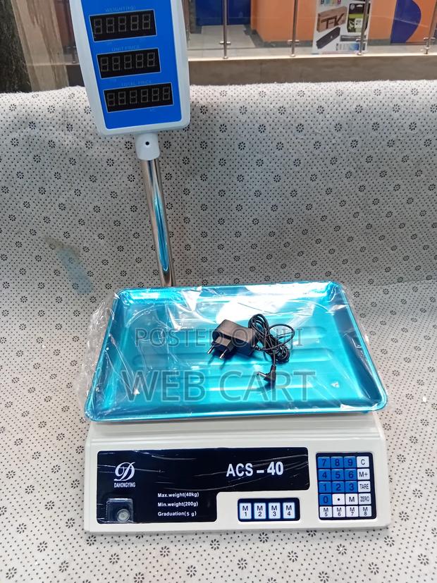 Acs-40 Digital Price Computing Scale - main view