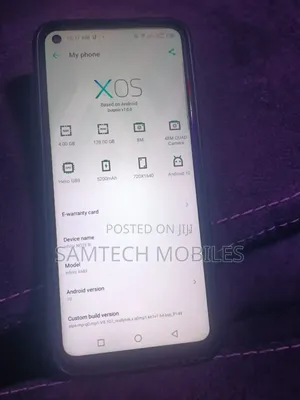 Infinix Note 8i 128 GB Blue